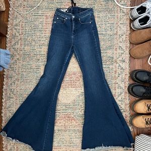 Free People Ultra-Flare Jean